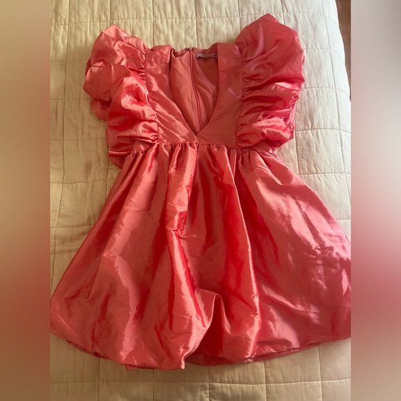 HANSEN & GRETEL - NWOT - Cosmo Bubble Sleeve Dress - Picture 5 of 7